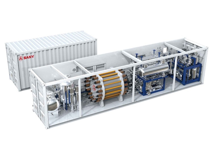 SANY hydrogen technologies and electrolysers
